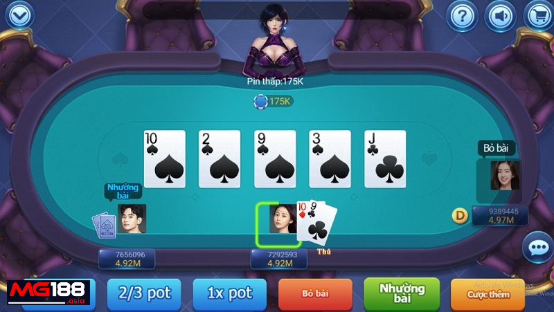 Cách so bài Pokerbull đơn giản tại nhà cái uy tín MG188